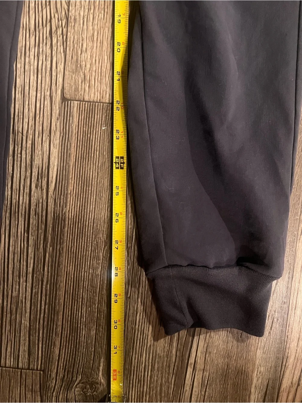 Figs Charcoal Joggers with Pink Drawstring